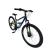 Bicicleta Full suspension DHS Flash - 26 Inch, Albastru-Verde Ultimate FactoryBikes