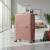 Set valize troller Leziter TraveLux Endure, 4 piese, PP, auriu roz