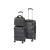 Set valize Leziter TraveLux Max VIII cu role, 3 piese, ABS negru