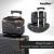 Set valize Leziter TraveLux Urban XIV cu roti 360°, ABS, negru elegant