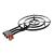 Arzător pe gaz pentru paella 60 cm, 3 cercuri, 21 kW Garcima