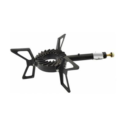 Arzător pe gaz din fontă cu 3 picioare și robinet inclus, 5,5 kW