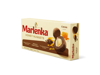 Bile Marlenka cu miere și cacao, desert tip nuggets, 235 g