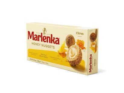 Bile Marlenka cu miere si lamaie 235g – Honey Nuggets cu crema fina