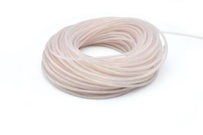 Kit fir EL Wire luminos alb 4 m pentru roti bicicleta, cu 2 invertoare si clipsuri