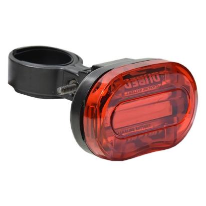 Stop LED rosu pentru bicicleta cu 5 LED-uri, 3 moduri, alimentare 2x AAA