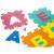 Covor puzzle din spuma EVA cu litere si cifre, 36 piese 30x30 cm, 3.2 mp