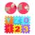 Covor puzzle din spuma EVA cu litere si cifre, 36 piese 30x30 cm, 3.2 mp