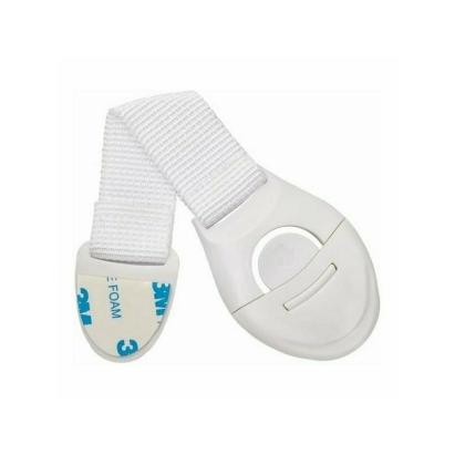 Sigurante flexibile pentru usi si sertare, set 10 buc, alb, 20 cm, autoadezive