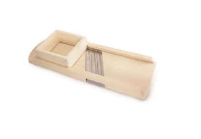 Răzătoare pentru varză cu sertar mobil din lemn, 66 x 24 cm