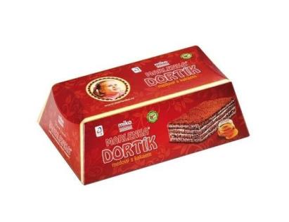 Tort Marlenka cu miere și cacao 100 g – desert fin, porție individuală