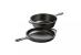 Oală-tigaie din fontă 2 în 1 cu capac, 26,5 cm, Perfect Home