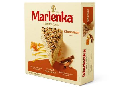 Tort Marlenka cu scorțișoară și miere, desert cehesc aromat (800 g)
