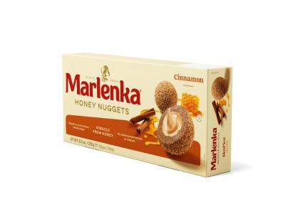Bile Marlenka cu scorțișoară și miere, desert aromat Honey Nuggets