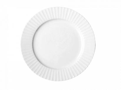 Set de masă Metropolis, 18 piese din porțelan alb-crem pentru 6 persoane