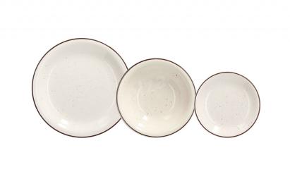 Set farfurii din porțelan Tognana Stay, 18 piese, pentru 6 persoane