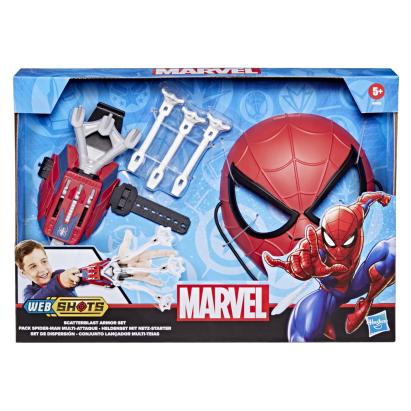 MARVEL WEB SHOTS SET ARMURA SCATTERBLAST SuperHeroes ToysZone
