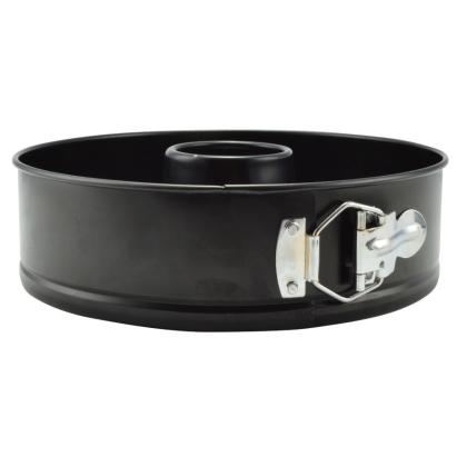 Tavă de copt non-stick 24,5 cm cu fund detașabil, 2 baze (rotundă și chec)