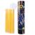 Set 100 glow sticks galbene tip brățară, cu conectori, 20 cm, pentru petreceri