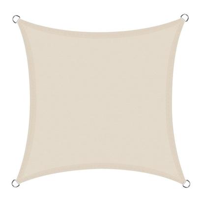 Copertină parasolar impermeabilă 3x3 m, pătrată, albă, protecție UV 90%