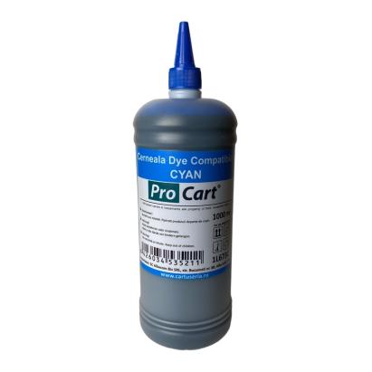 Cerneală dye cyan compatibilă Epson L673 EcoTank, 1000 ml Procart