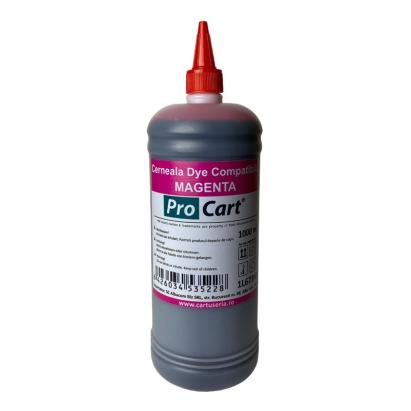 Cerneală dye compatibilă Epson L673 EcoTank, magenta, flacon 1000 ml Procart