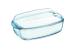 Vas termorezistent Pyrex Essentials 4,5L dreptunghiular cu capac din sticla