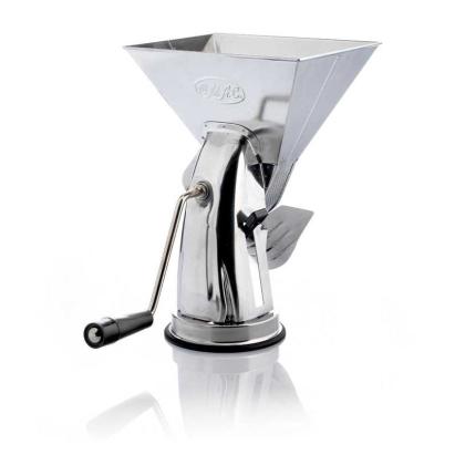 Mașină manuală de stors roșii Super Gulliver din inox, cu sită separare semințe