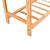 Raft pentru pantofi din bambus, 3 niveluri, 68 x 47 x 23 cm, natur