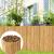 Gard din bambus natural pentru balcon/gradina, delimitare si intimitate, 150x150 cm