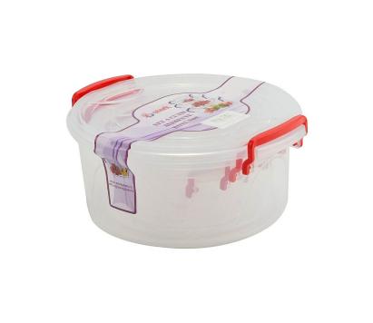 Set 4 cutii din plastic pentru depozitarea alimentelor, stivuibile, pentru microunde