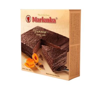 Tort Marlenka Viennese 800g, prăjitură cu miere și glazură de cacao