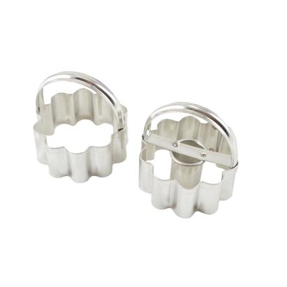 Set 2 forme pentru linzer din metal, 6x2 cm – decupare rapida si precisa