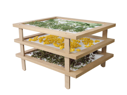 Set 3 suporturi PRO pentru uscare paste, tăiței, ierburi și roșii, stivuibile