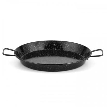 Tavă pentru paella din fier emailat 55 cm, cu mânere, Perfect Home