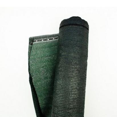 Plasă de umbrire verde 10x10 m, 40% umbrire, 50 g/mp, HDPE pentru grădină