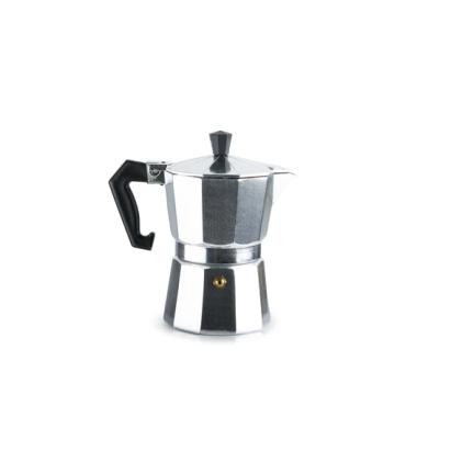 Cafetieră moka din aluminiu turnat pentru 6 persoane, în cutie cadou