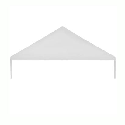 Acoperiș de schimb pentru cort 12x6 m, PVC ignifugat 480 g/mp, alb, prindere cu scai