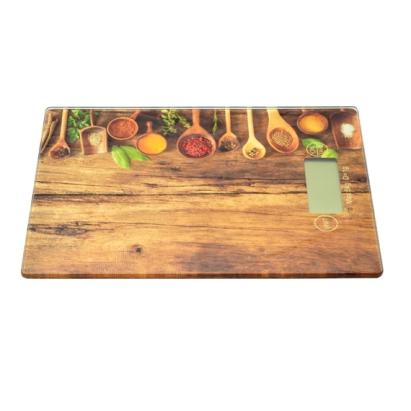 Cântar de bucătărie digital 5 kg cu suprafață din sticlă și funcție TARE