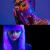 Vopsea UV neon galben GlowMania 25 ml, pe baza de apa, pentru body painting