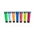 Set vopsea UV neon glow 7 culori pentru fata si corp, 25 ml/culoare