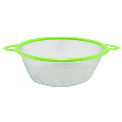 Strecurătoare pentru fructe din inox 22 cm, cu mânere, Perfect Home
