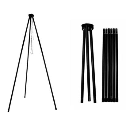 Suport detașabil tip trepied pentru ceaun 120 cm, din fier vopsit