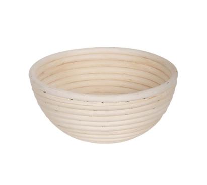 Coș rotund de fermentare pentru pâine din rattan, 25 cm, cu husă bumbac