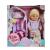 Papusa bebelus, 40 cm, diverse accesorii incluse, face pipi, aspect realist, 3 ani+