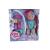 Papusa bebelus, interactiva, face pipi, diverse accesorii, ochi mobili, landou, sticlute, olita, hainute, roz/albastru