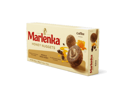 Bile Marlenka cu miere si cafea 235 g, gust intens si textura fina