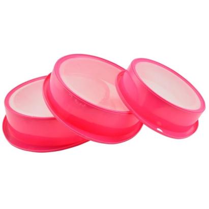 Set 3 site din plastic pentru bucătărie, ușoare și rezistente (16–22 cm)