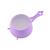 Strecurătoare de bucătărie 14 cm din plastic rezistent, violet, Perfect Home