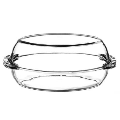 Tavă de copt din sticlă cu capac 2in1 Orion, 34 x 19,5 cm, 2 x 2,25 L